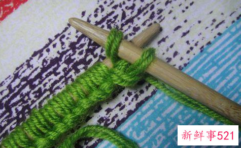 围巾的织法是怎么样的