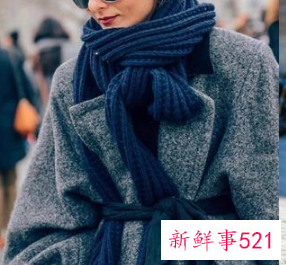 冬季围巾的系法