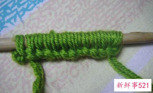 围巾的织法是怎么样的