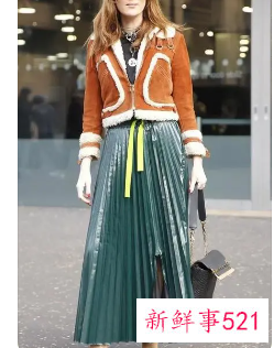 秋冬季长裙搭配什么外套