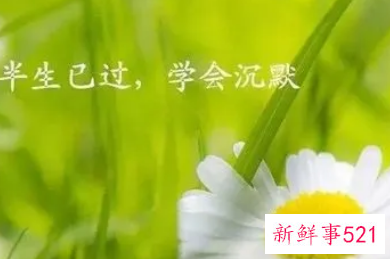 半生已过人生经典句子