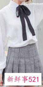 女生白衬衫春季搭配方法
