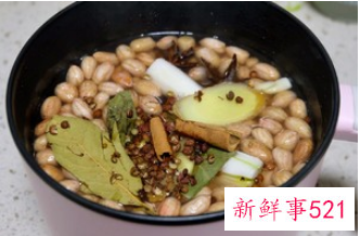 煮花生米咸菜的做法窍门