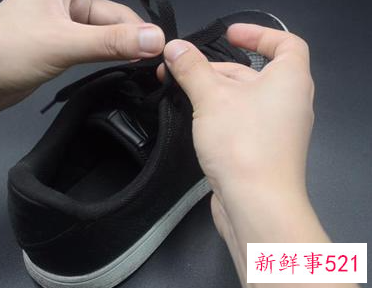 系鞋带的方法简单