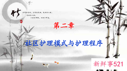 社区护理第二章护理程序视频