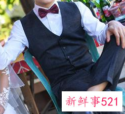 夏季新郎服装最清爽的选择