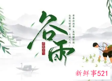 谷雨节气的含义和风俗