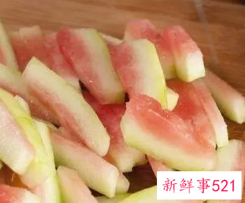 吃西瓜皮有什么好处