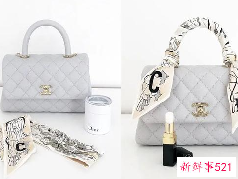 包包怎么系丝巾