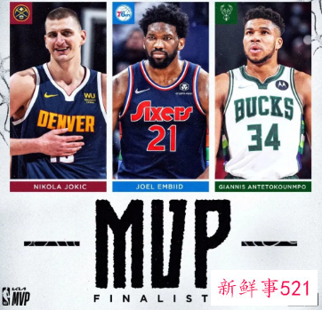 2022年NBA常规赛各大奖项投票公布