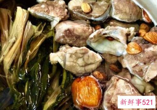 菜干猪肺汤的功效