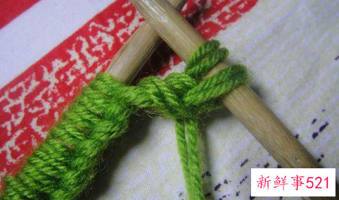 围巾的织法是怎么样的