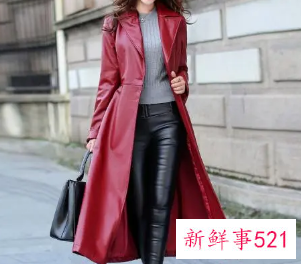 中长款皮衣搭配什么裤子女