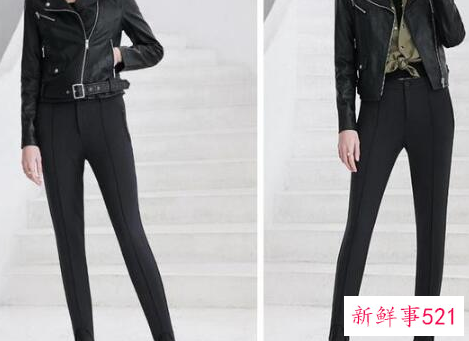 中长款皮衣搭配什么裤子女