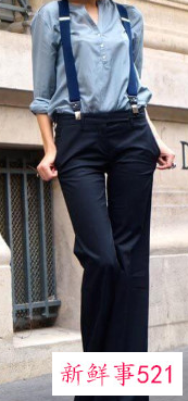 吊带裤怎么搭配图片显瘦