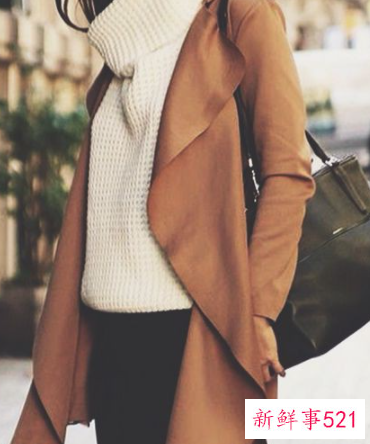 白色毛衣配什么色