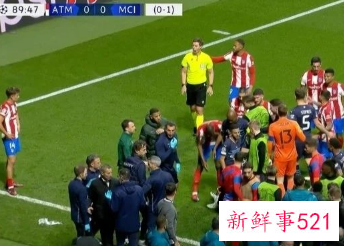 马竞吃红，0-0曼城止步欧冠8强