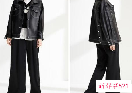 中长款皮衣搭配什么裤子女