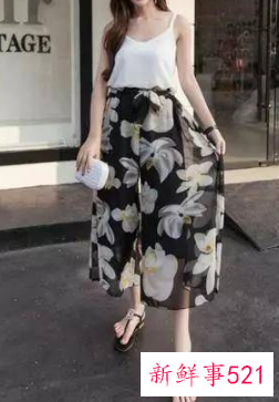 阔腿裤配什么凉鞋子好看