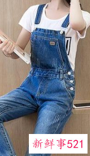 吊带裤怎么搭配图片显瘦