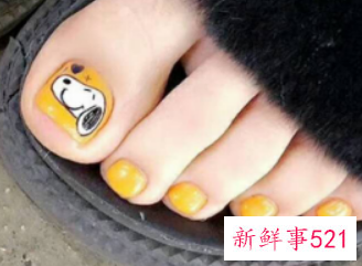 脚趾甲颜色美甲新款夏天