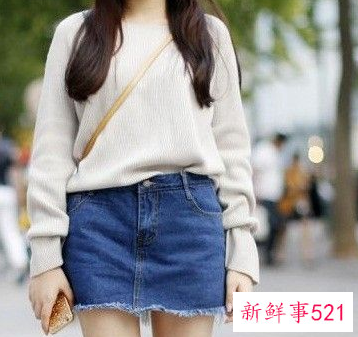 短款开衫搭配图片