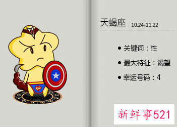 幸运数字5是什么星座