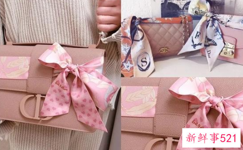 包包怎么系丝巾