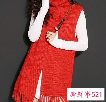 毛衣背心怎么搭配好看呢