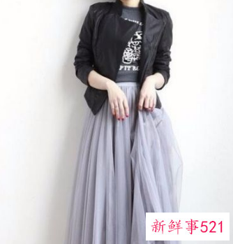 穿长裙配什么外套好看