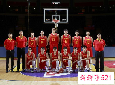 中国男篮集训队名单公布