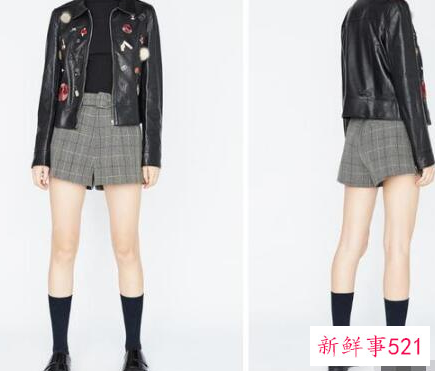 中长款皮衣搭配什么裤子女