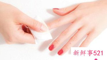 没有卸甲油怎么卸指甲