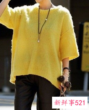 短款开衫搭配图片