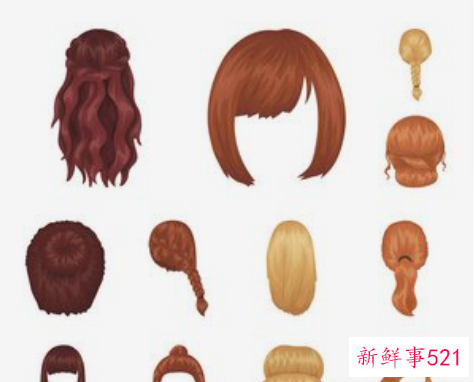 各种发型发色如何搭配