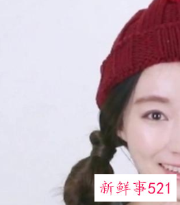 戴帽子适合什么编发