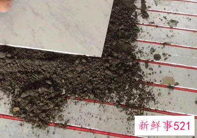 有地暖的瓷砖怎么重铺