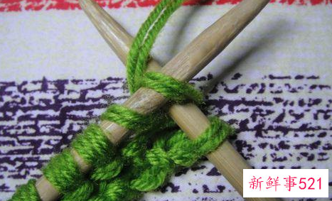 围巾的织法是怎么样的