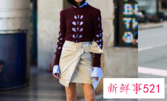 v领毛衣里面配衬衫