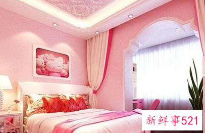 长期住在粉色房间容易压抑吗