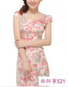 旗袍适合多重的人穿