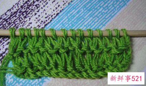 围巾的织法是怎么样的