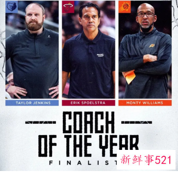 2022年NBA常规赛各大奖项投票公布