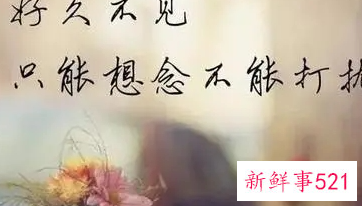 对旧情人问候的短信