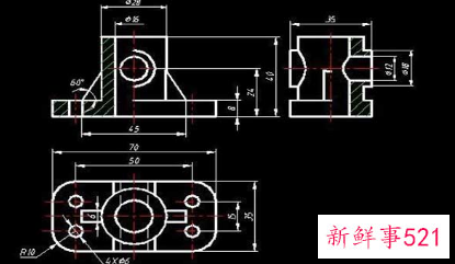 cad制图初学入门平面图