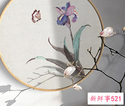 家里客厅挂梅花画好不好