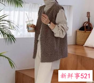 毛衣外面可以穿马甲吗