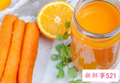 胡萝卜加橙子可以一起榨汁吗