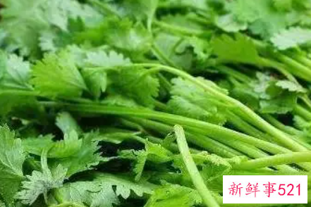 香菜吃了对女人有什么好处