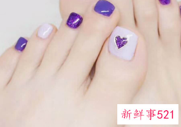 脚趾甲颜色美甲新款夏天